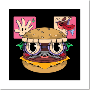 CyberBurger Posters and Art